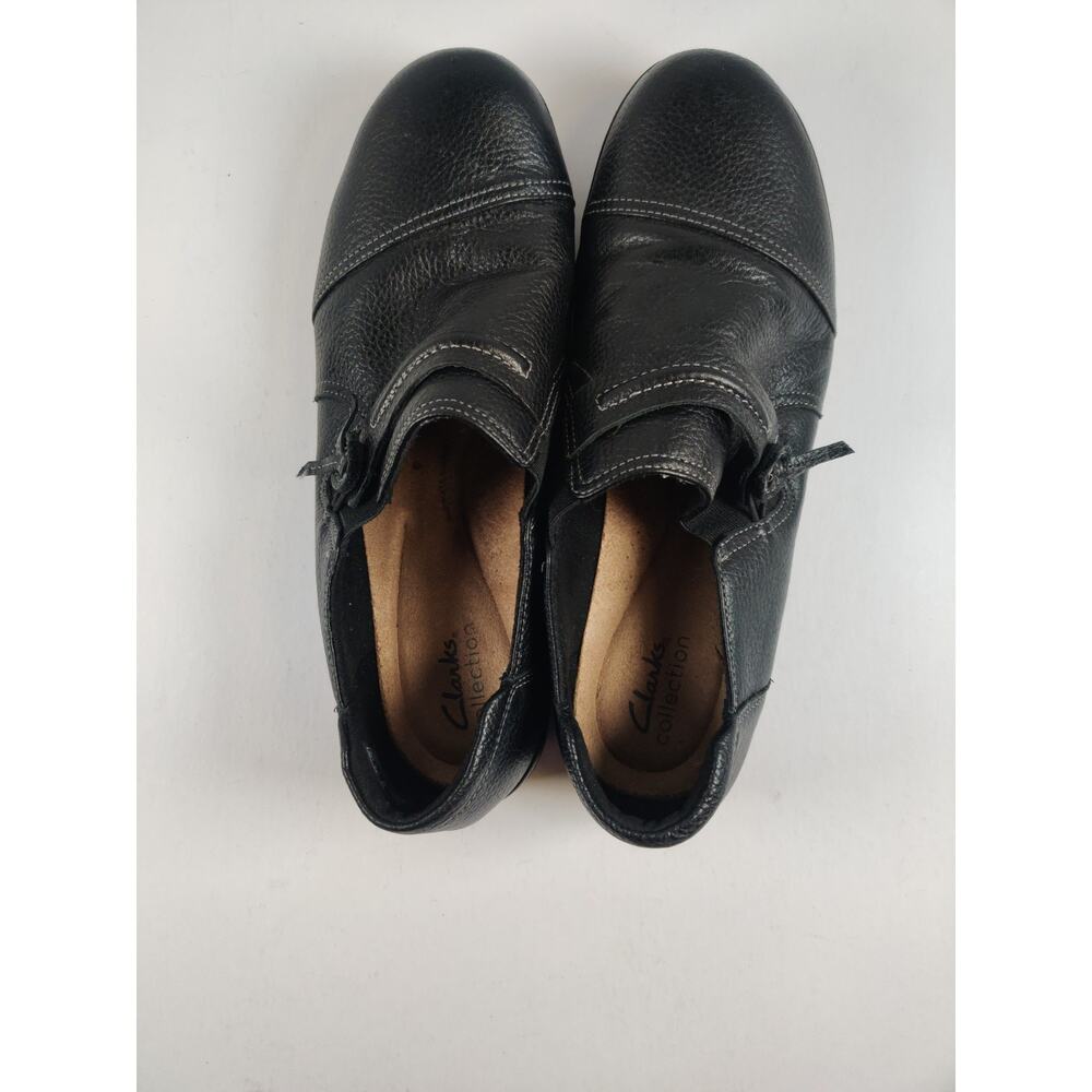 Women’s Clarks Cheyn Madi Slip-On Loafers Flats Casual Comfort Shoes Black 10 M - Picture 5 of 8